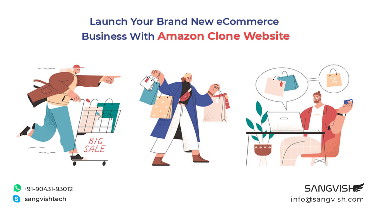 Launch Your Brand New eCommerce Business With Amazon Clone Website