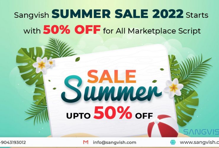 Sangvish Summer Sale 2022 Starts with 50% off for All Marketplace Scripts