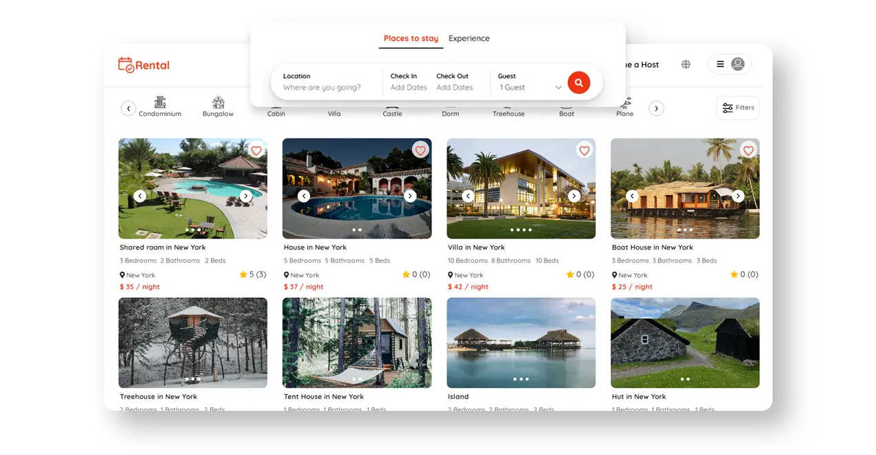 Airbnb Clone Core Feature Update Categories and Filters