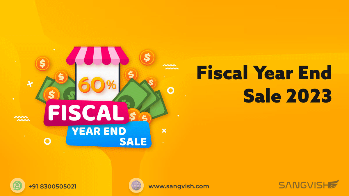 Flat 60% OFF on Fiscal Year End SALE 2023 at Sangvish