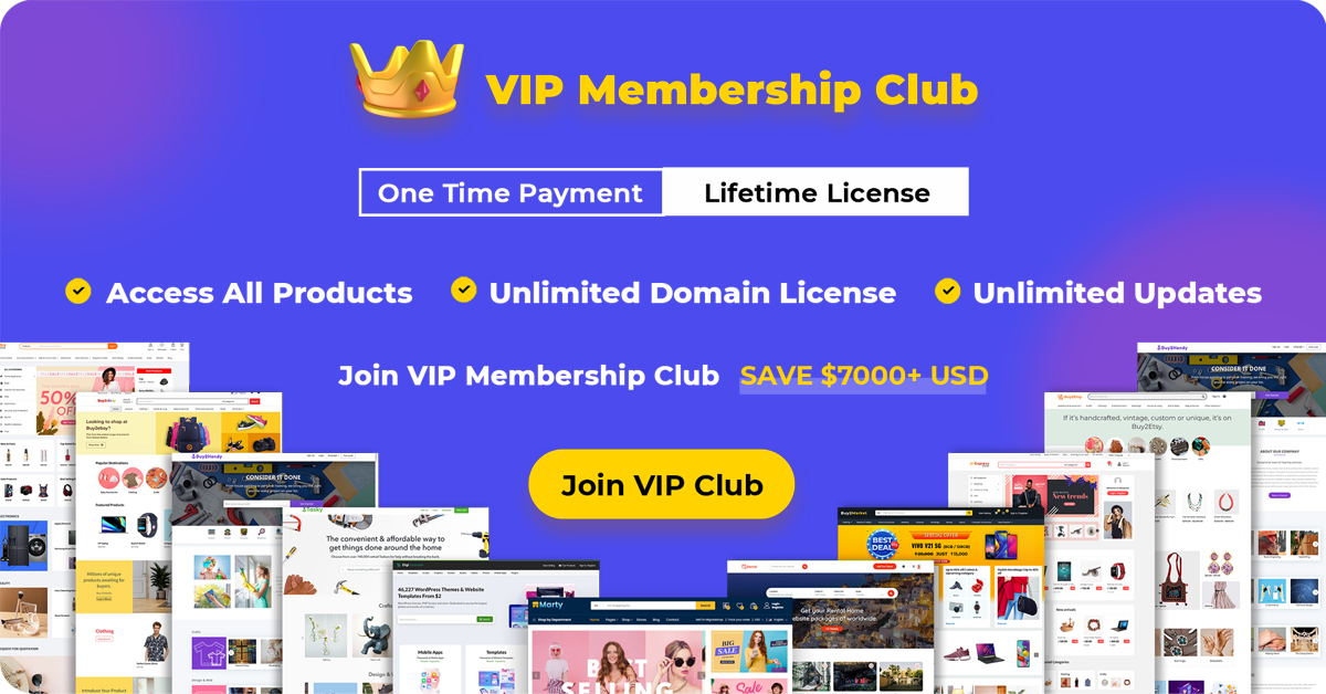 Join VIP Memebership Club