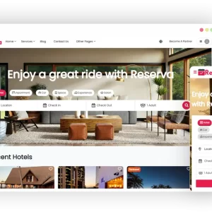 Reserva Rental Script - Airbnb clone for x