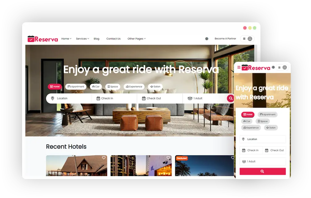 Reserva Rental Script - Airbnb clone for x