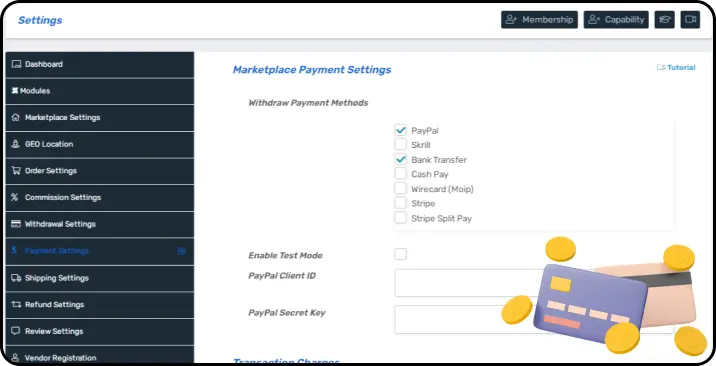 multi payment options