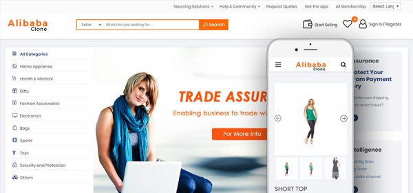 Alibaba Clone Script - Business Pro