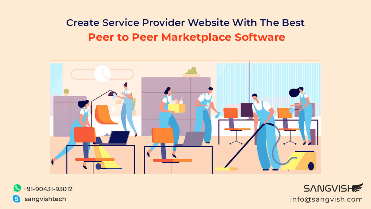 Create Service Provider Website With The Best Peer to Peer Marketplace