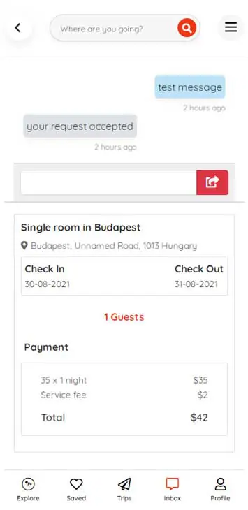 Message - Airbnb Clone Message - Airbnb Clone