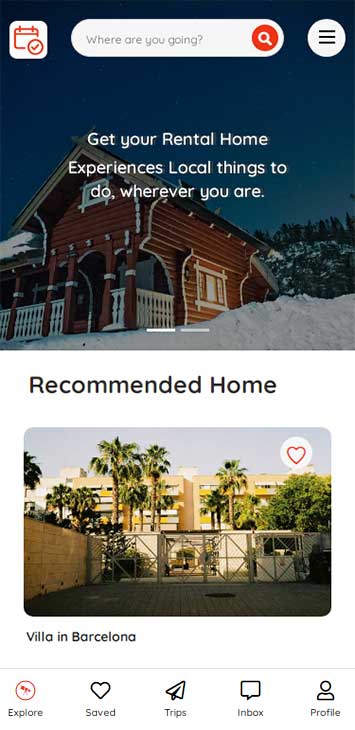 Home - Airbnb Clone