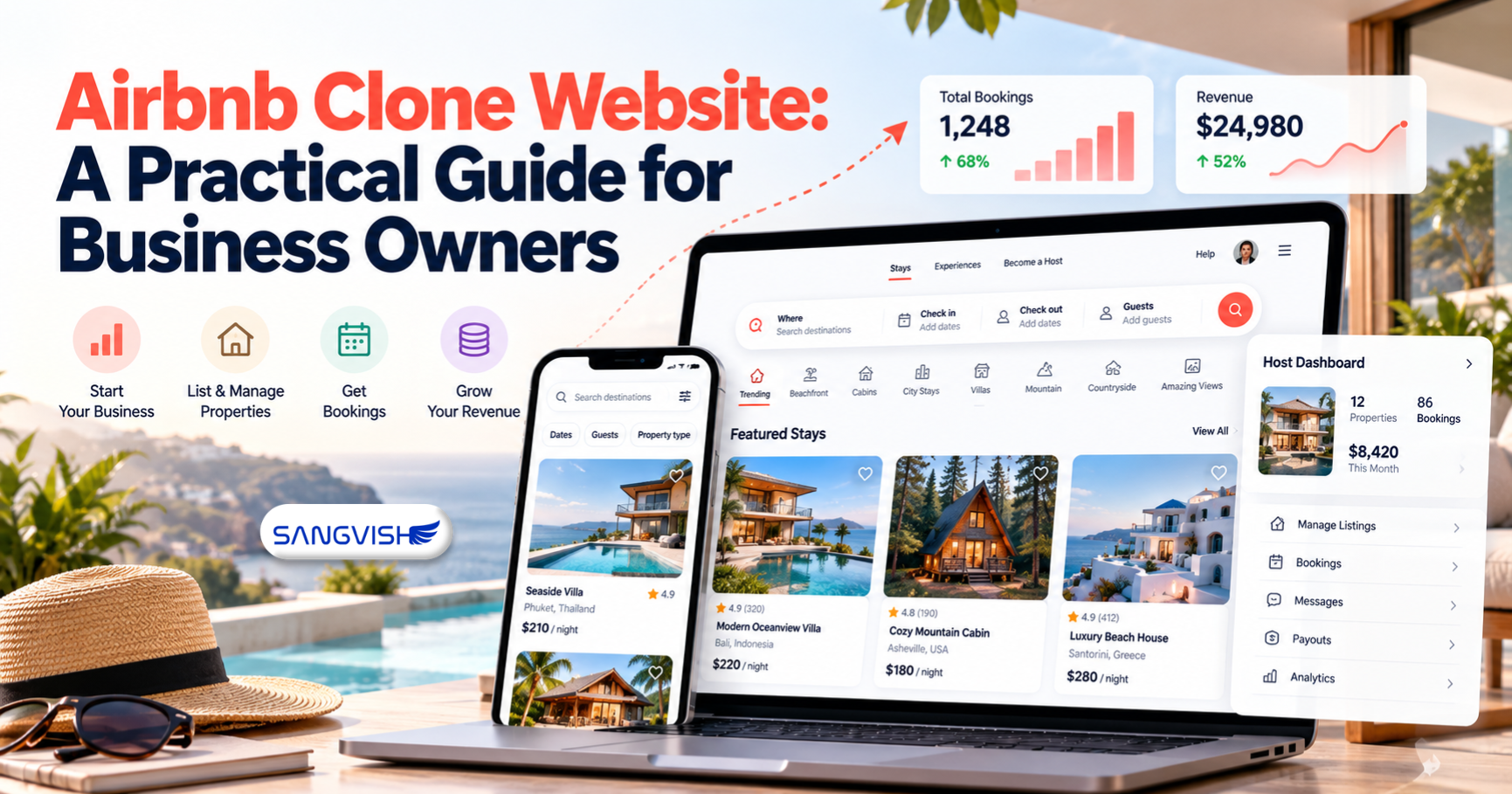 airbnb clone website