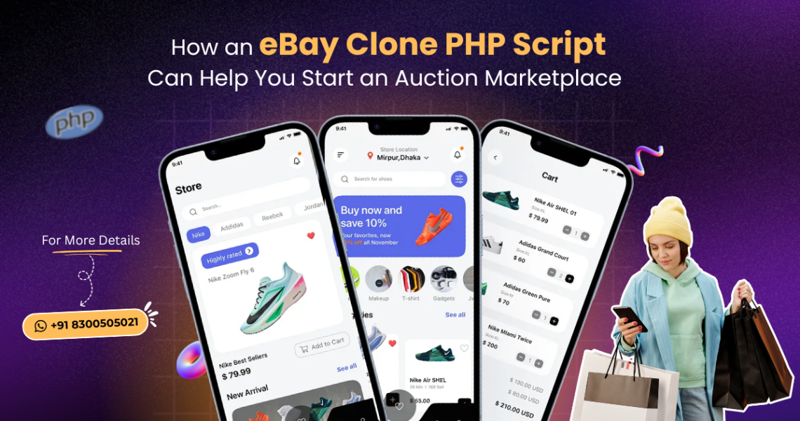 How an eBay Clone PHP Script Can Help You Start an Auction Marketplace