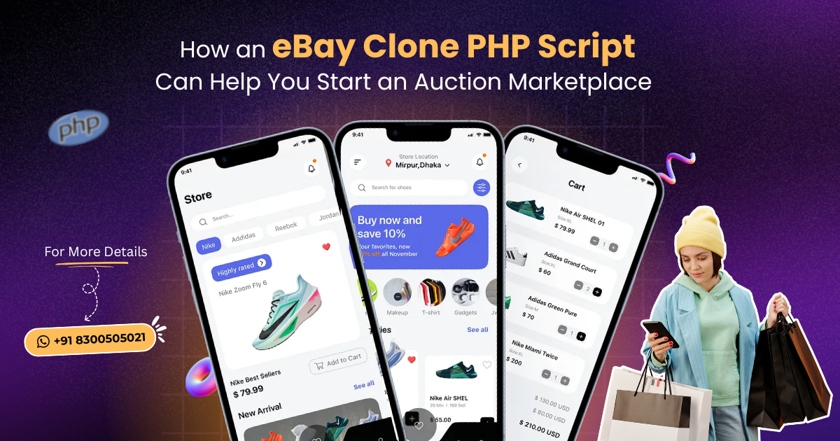 How an eBay Clone PHP Script Can Help You Start an Auction Marketplace