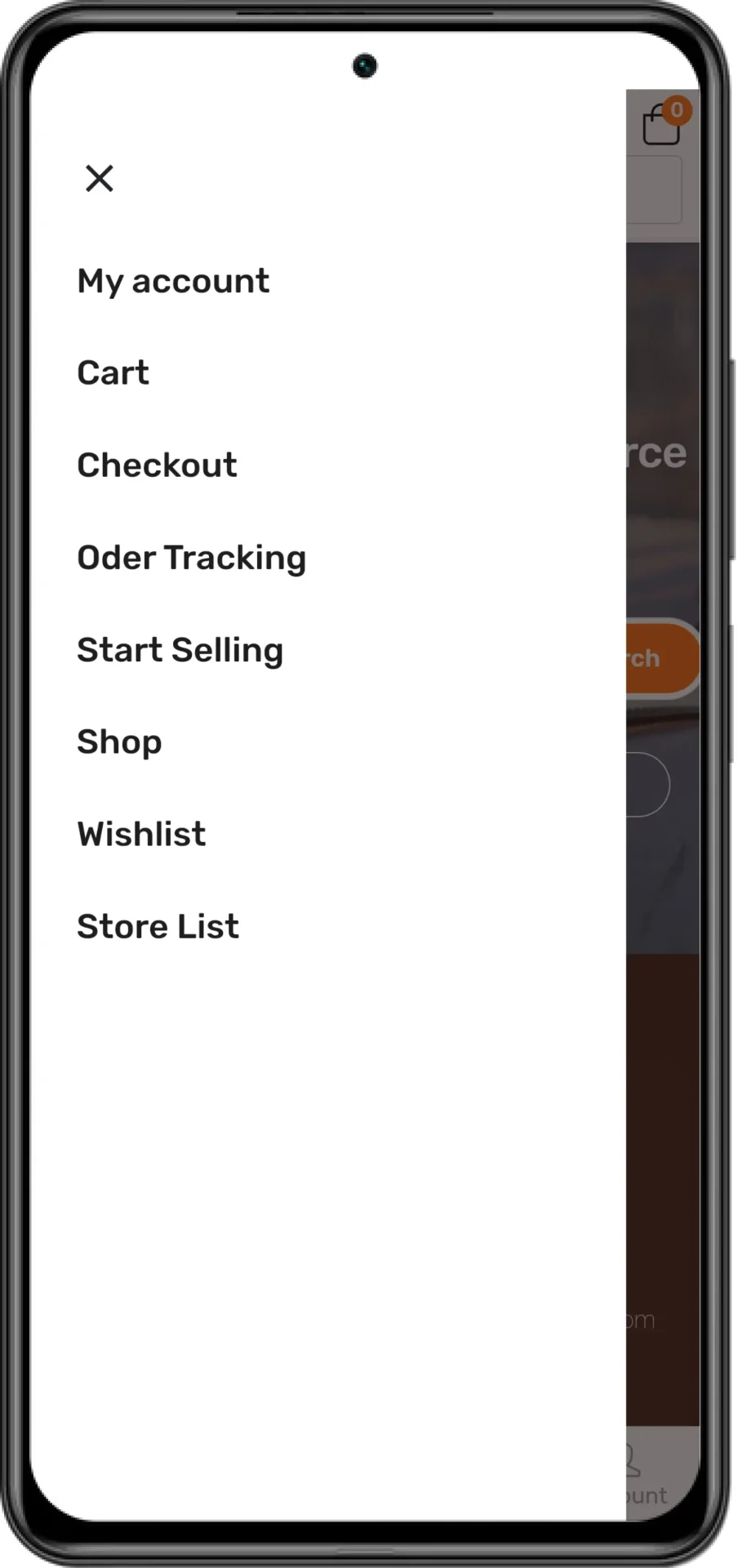 alibaba-clone-menu