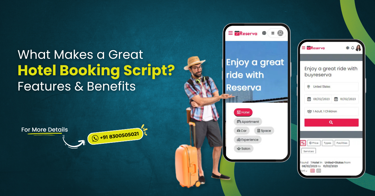 hotel booking script