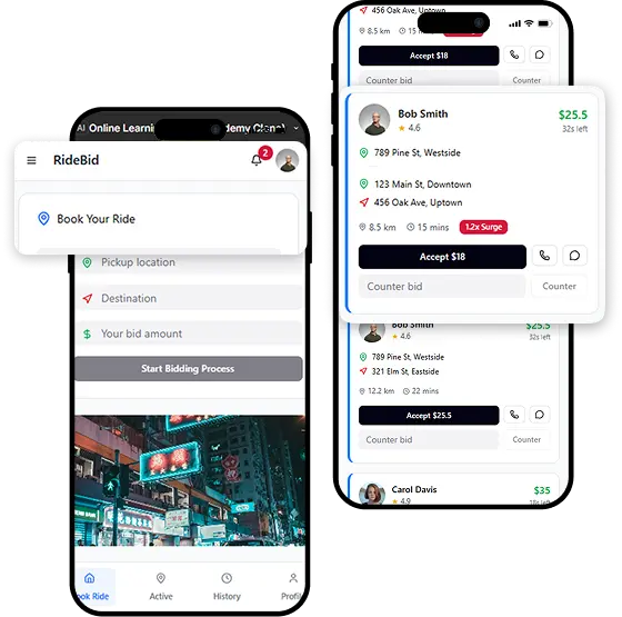 Taxi Booking App Book By Bid Taxi Booking App Book By Bid