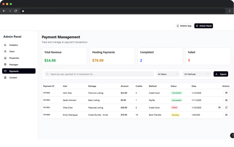real-estate-script-user-features