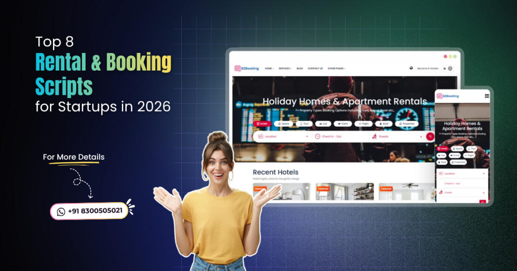 Top 8 Rental & Booking Scripts for Startups in 2026