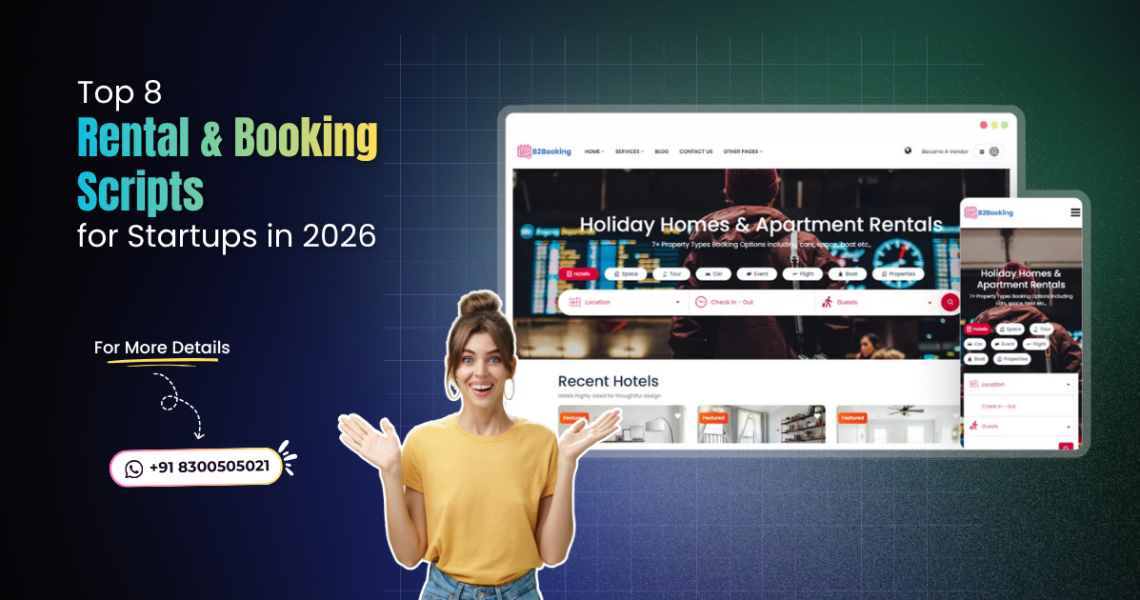 top 8 rental booking script