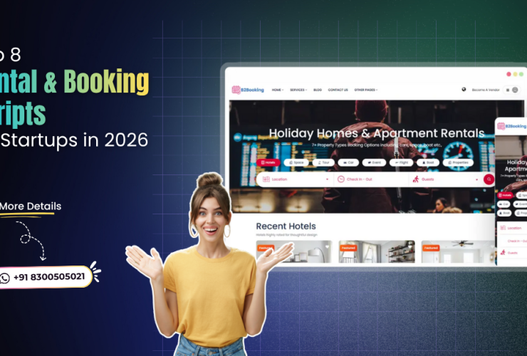 top 8 rental booking script