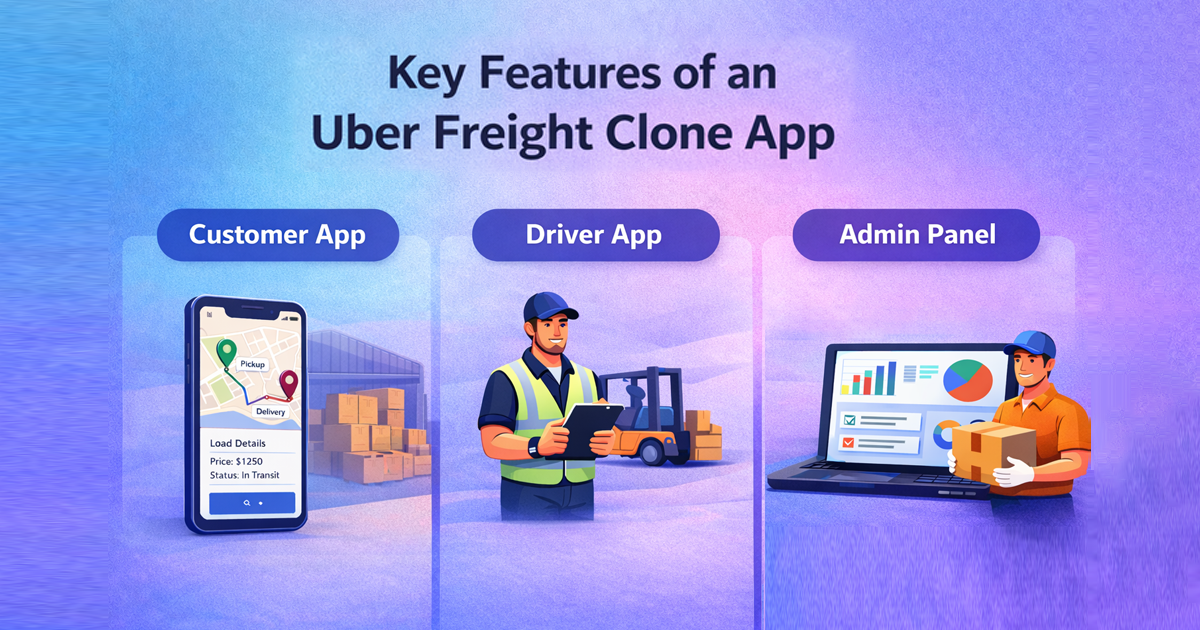 features-of-uber-freight-clone features-of-uber-freight-clone